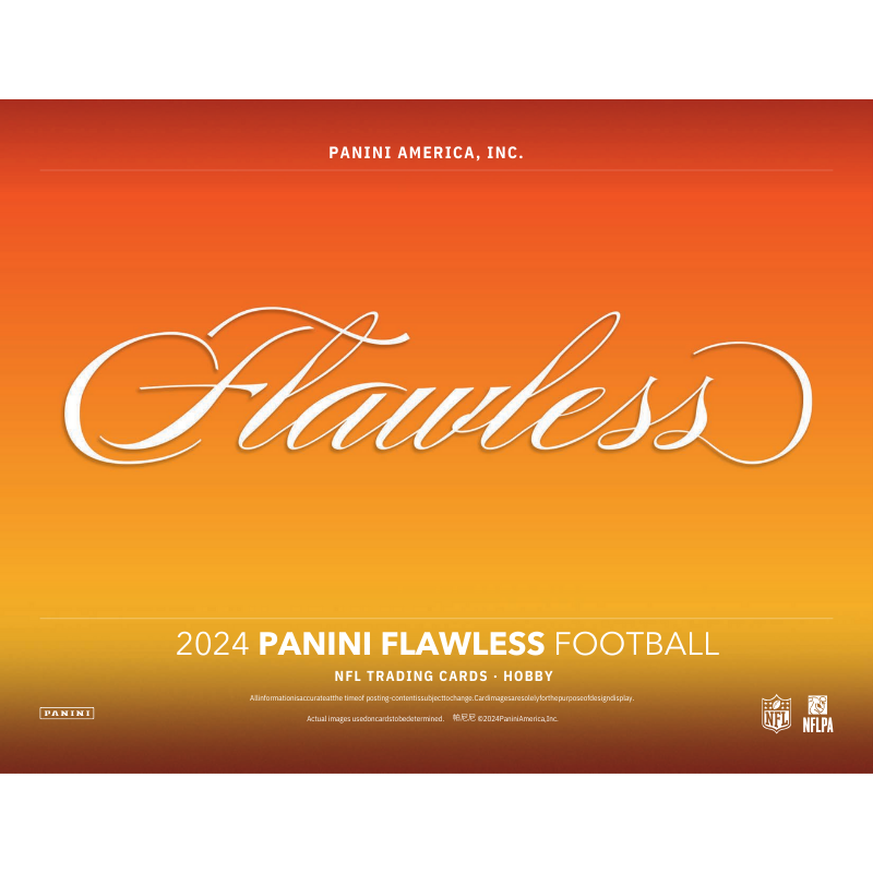 2024 Panini Flawless Football Hobby 2 Box Case