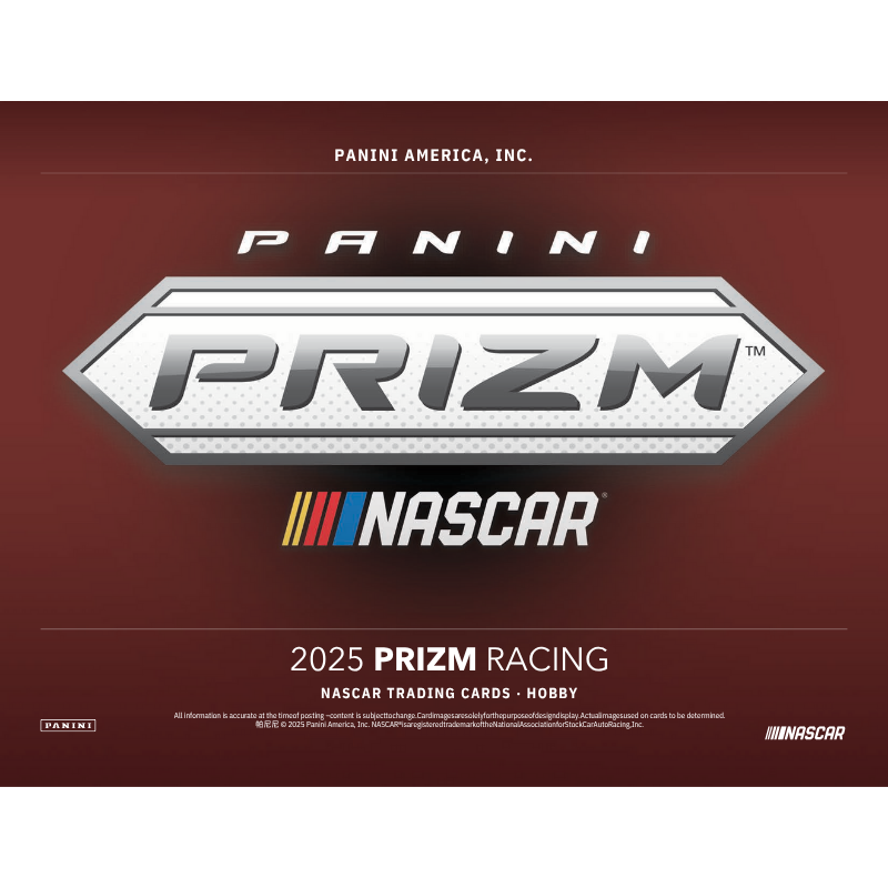2025 Panini Prizm Racing Hobby 12 Box Case