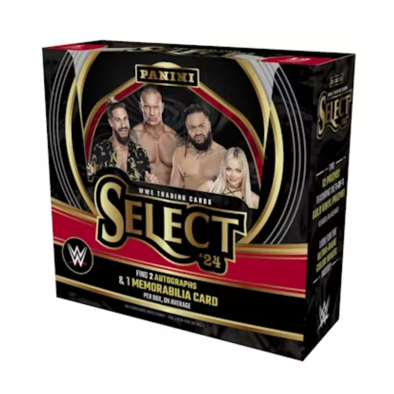 2024 Panini Select WWE Hobby 12 Box Case