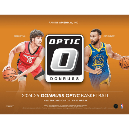 2024/25 Panini Donruss Optic Basketball Fast Break 20 Box Case