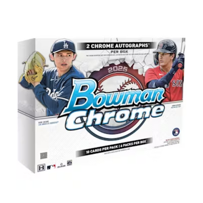 2025 Bowman Chrome Baseball Hobby Box