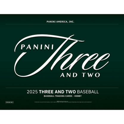 2025 Panini Three & Two Baseball Hobby Box