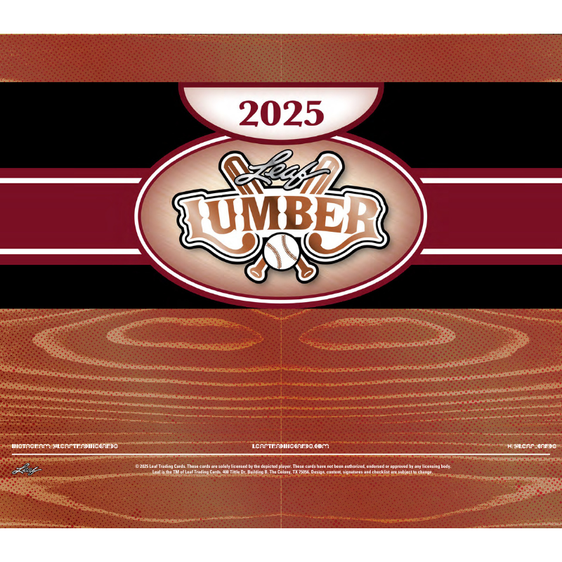 2025 Leaf Lumber Baseball Hobby Box