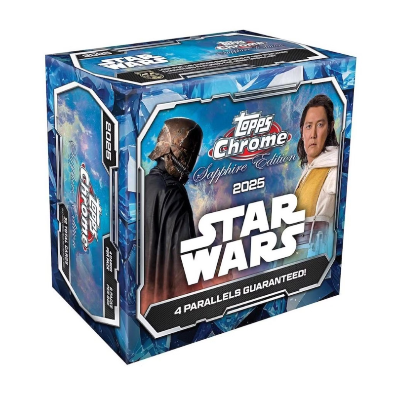 2025 Topps Chrome Star Wars Sapphire Hobby Box