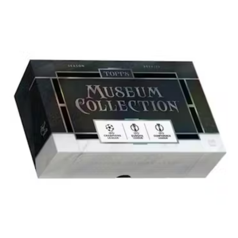 2024/25 Topps UEFA Club Competitions Museum Collection Soccer Hat Trick Box