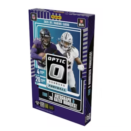 2025 Panini Donruss Optic Football Hobby 12 Box Case
