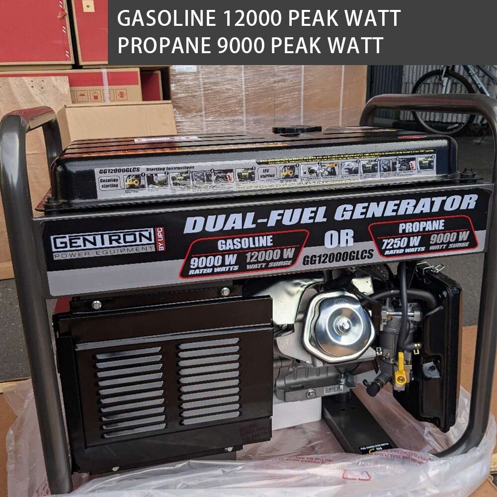 Gentron Power Equipment 12000 / 9000 -Watt GG12000GLCS