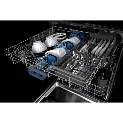 24” Top Control Dishwasher with Dual Power Filtration, PowerBlast® Cycle and 3rd Level Rack – 47 dBA