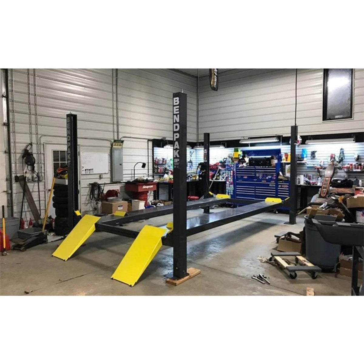 Bendpak HD-9XW 9,000 Lbs Standard Width Extra-Tall 4-Post Lift